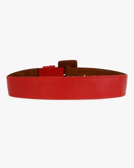 Women Red Solid Belt