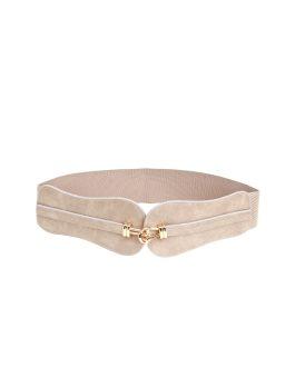 Women Cream-Coloured Embellished Belt
