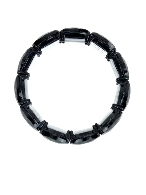 black stone bracelet for ladies