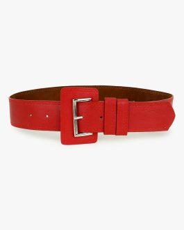 Women Red Solid Belt