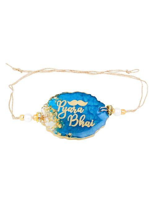 Thread Bracelet Rakhi - Image 4