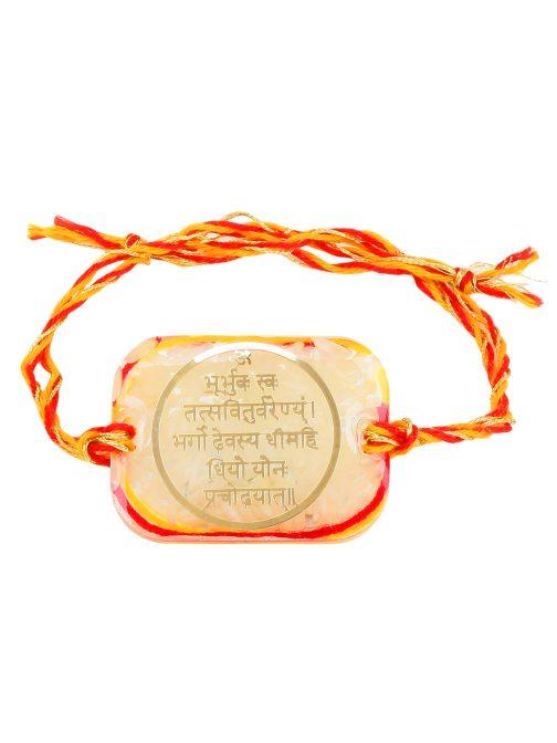 Thread Bracelet Rakhi - Image 4