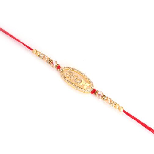 Mali Fionna Beaded Thread Rakhi for Brother - Image 5