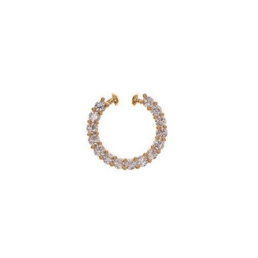 Mali Fionna Gold-Plated Cubic Zirconia Nosepin - Image 3